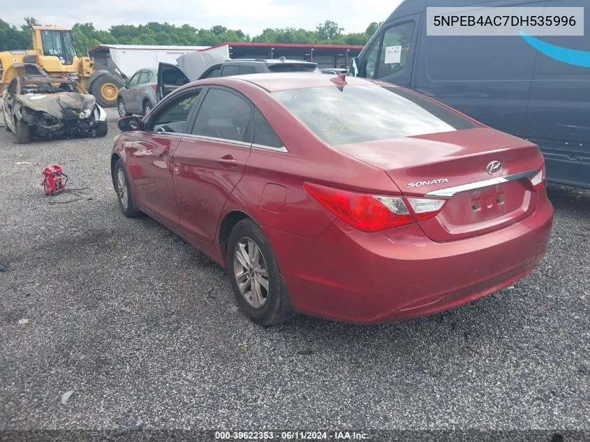 5NPEB4AC7DH535996 2013 Hyundai Sonata Gls