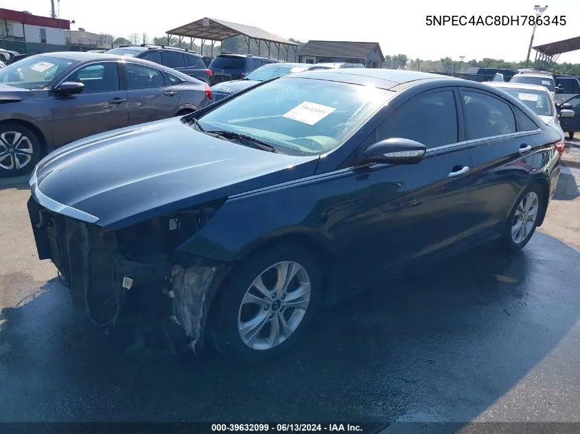 5NPEC4AC8DH786345 2013 Hyundai Sonata Limited