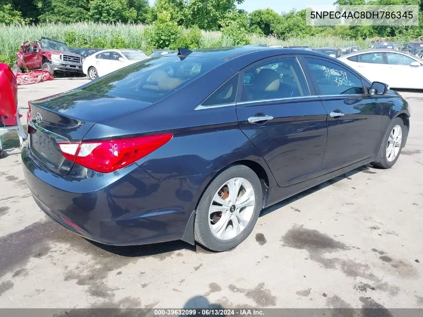 5NPEC4AC8DH786345 2013 Hyundai Sonata Limited