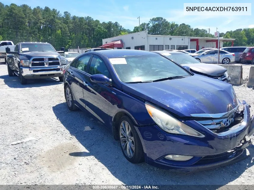 2013 Hyundai Sonata Se VIN: 5NPEC4ACXDH763911 Lot: 39638667