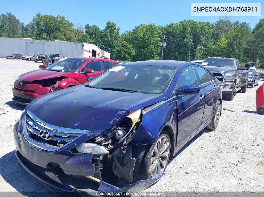 2013 Hyundai Sonata Se VIN: 5NPEC4ACXDH763911 Lot: 39638667