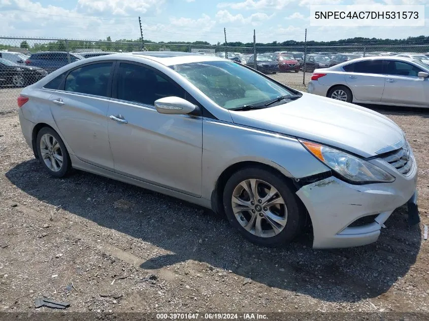 2013 Hyundai Sonata Limited VIN: 5NPEC4AC7DH531573 Lot: 39701647