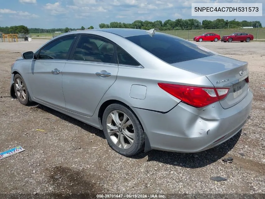 2013 Hyundai Sonata Limited VIN: 5NPEC4AC7DH531573 Lot: 39701647