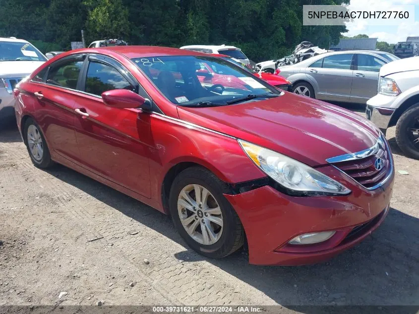 5NPEB4AC7DH727760 2013 Hyundai Sonata Gls