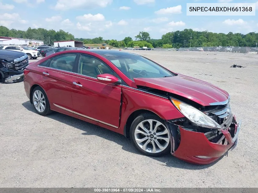 2013 Hyundai Sonata Limited 2.0T VIN: 5NPEC4ABXDH661368 Lot: 39813964