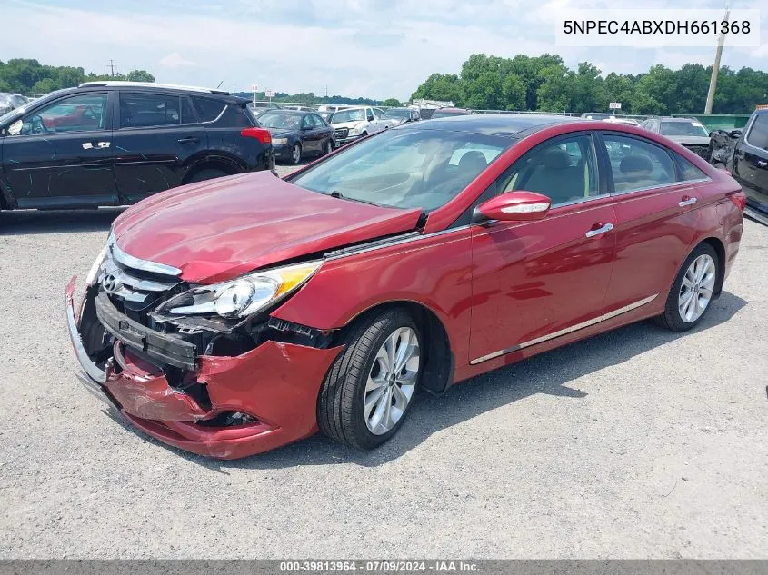 2013 Hyundai Sonata Limited 2.0T VIN: 5NPEC4ABXDH661368 Lot: 39813964