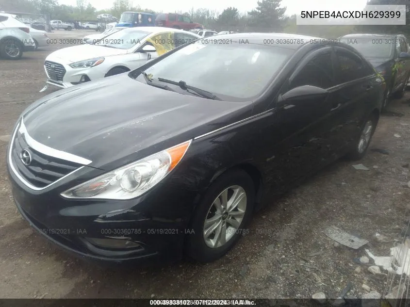 5NPEB4ACXDH629399 2013 Hyundai Sonata Gls