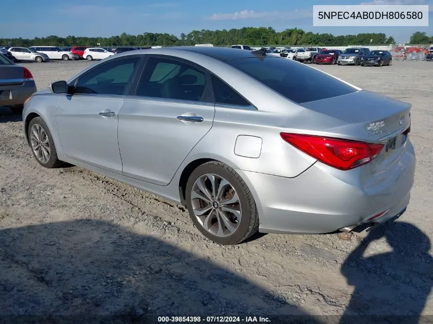 2013 Hyundai Sonata Limited 2.0T VIN: 5NPEC4AB0DH806580 Lot: 39854398