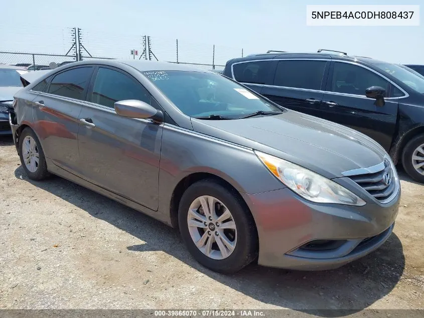 2013 Hyundai Sonata Gls VIN: 5NPEB4AC0DH808437 Lot: 39865070