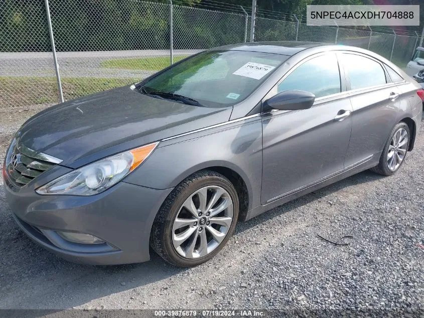 2013 Hyundai Sonata Se VIN: 5NPEC4ACXDH704888 Lot: 39876879