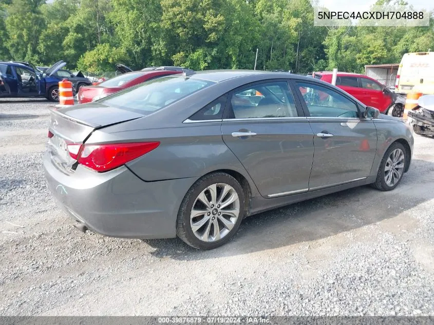 2013 Hyundai Sonata Se VIN: 5NPEC4ACXDH704888 Lot: 39876879