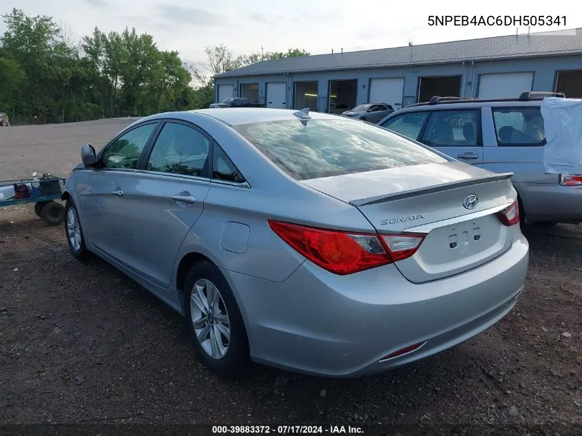 5NPEB4AC6DH505341 2013 Hyundai Sonata Gls