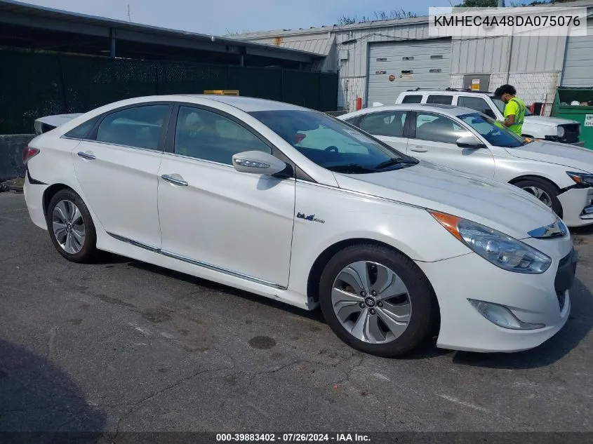 2013 Hyundai Sonata Hybrid Limited VIN: KMHEC4A48DA075076 Lot: 39883402