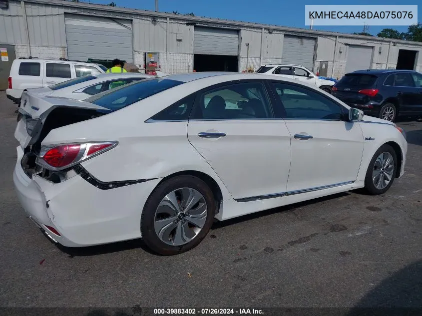 KMHEC4A48DA075076 2013 Hyundai Sonata Hybrid Limited