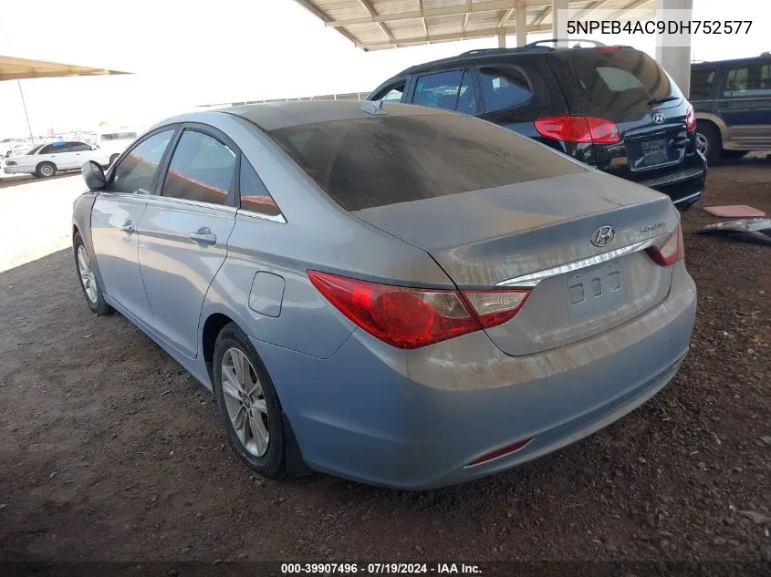 5NPEB4AC9DH752577 2013 Hyundai Sonata Gls