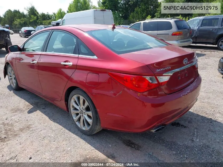 2013 Hyundai Sonata Se VIN: 5NPEC4AC9DH512975 Lot: 39923544