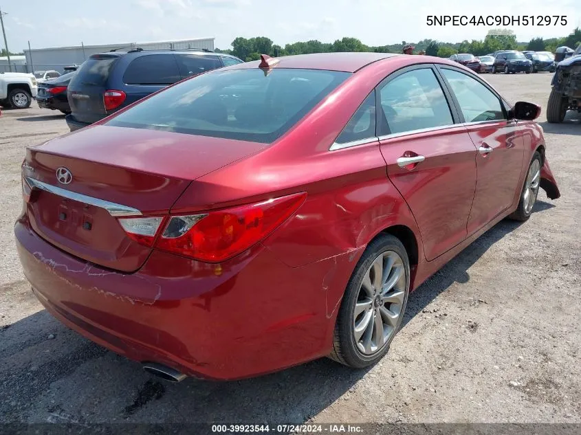 2013 Hyundai Sonata Se VIN: 5NPEC4AC9DH512975 Lot: 39923544