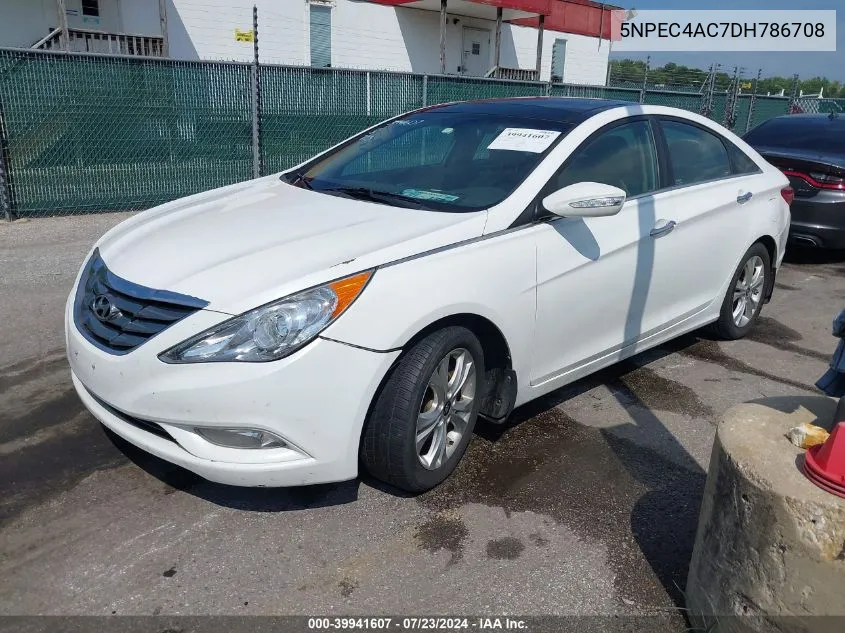 5NPEC4AC7DH786708 2013 Hyundai Sonata Limited