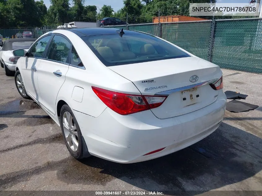 5NPEC4AC7DH786708 2013 Hyundai Sonata Limited