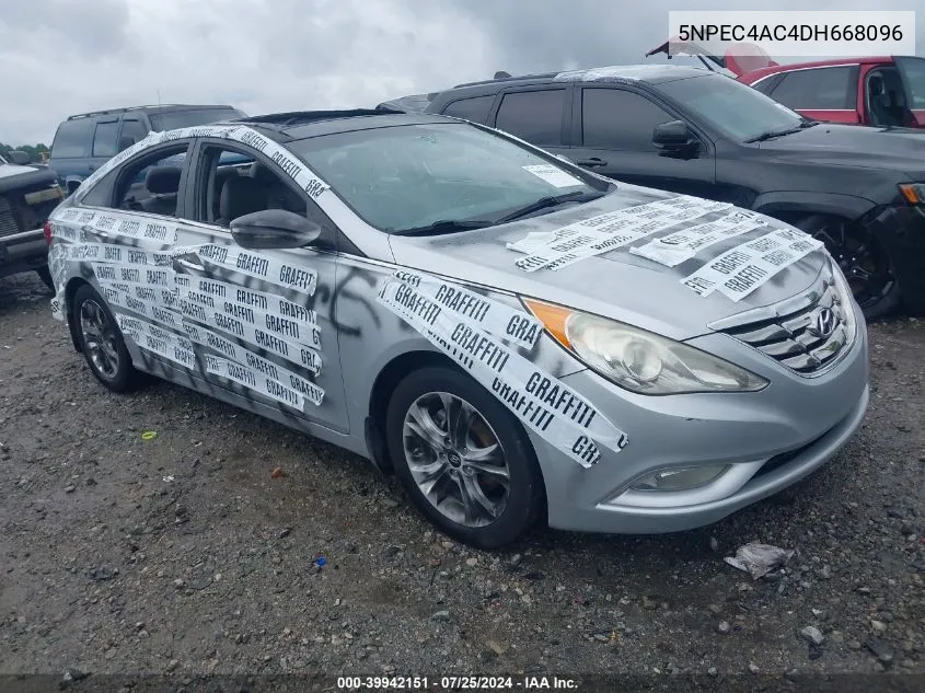 2013 Hyundai Sonata Limited VIN: 5NPEC4AC4DH668096 Lot: 39942151