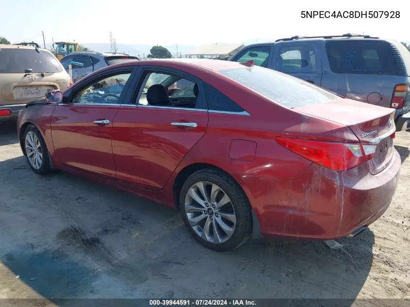 2013 Hyundai Sonata Se VIN: 5NPEC4AC8DH507928 Lot: 39944591