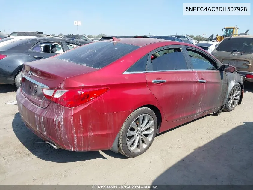 2013 Hyundai Sonata Se VIN: 5NPEC4AC8DH507928 Lot: 39944591