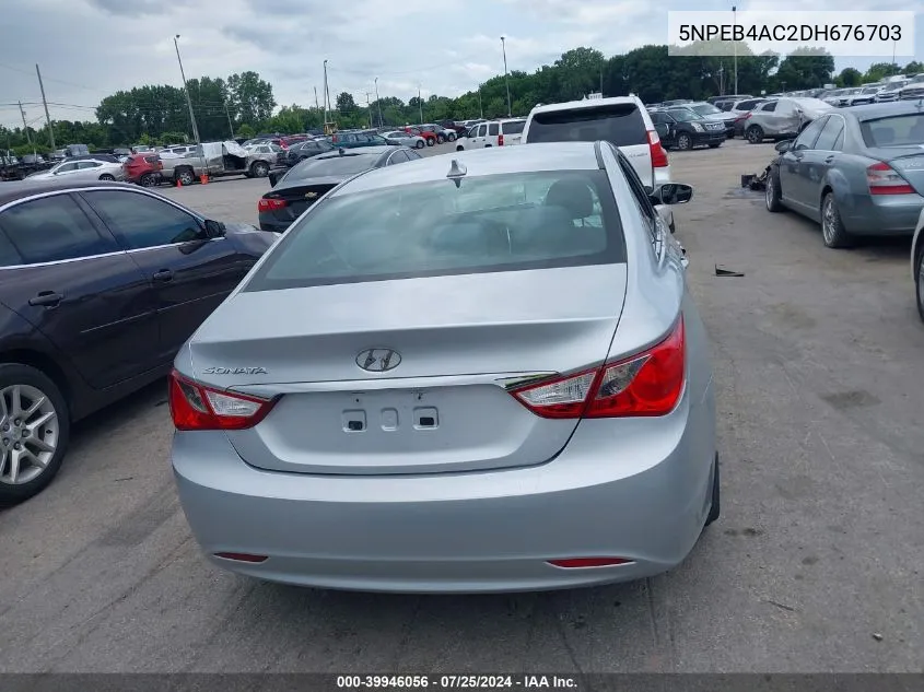 5NPEB4AC2DH676703 2013 Hyundai Sonata Gls