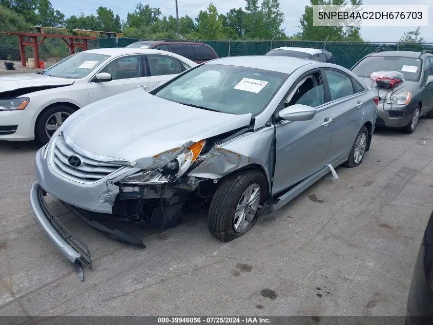 5NPEB4AC2DH676703 2013 Hyundai Sonata Gls