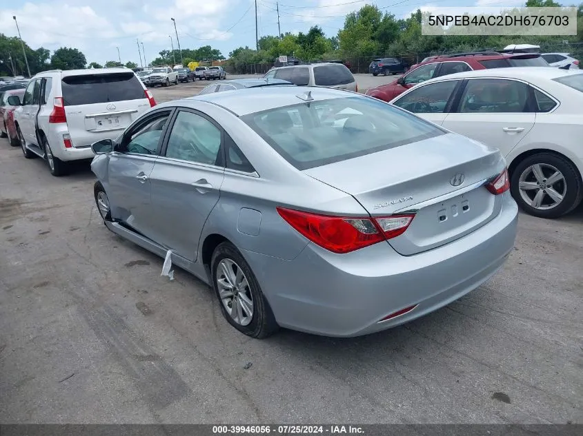 5NPEB4AC2DH676703 2013 Hyundai Sonata Gls