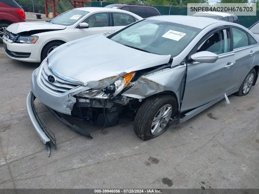 5NPEB4AC2DH676703 2013 Hyundai Sonata Gls