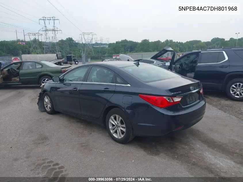 5NPEB4AC7DH801968 2013 Hyundai Sonata Gls