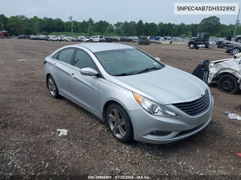 2013 Hyundai Sonata Se 2.0T VIN: 5NPEC4AB7DH532892 Lot: 39966901