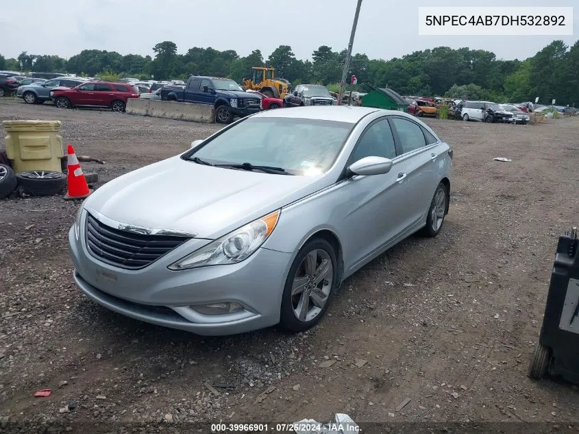 2013 Hyundai Sonata Se 2.0T VIN: 5NPEC4AB7DH532892 Lot: 39966901