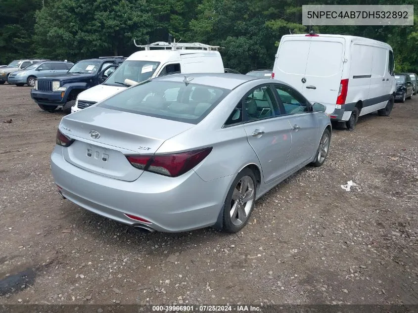 5NPEC4AB7DH532892 2013 Hyundai Sonata Se 2.0T