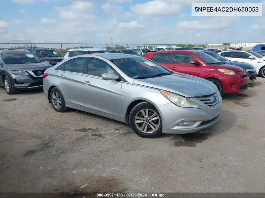 5NPEB4AC2DH650053 2013 Hyundai Sonata Gls