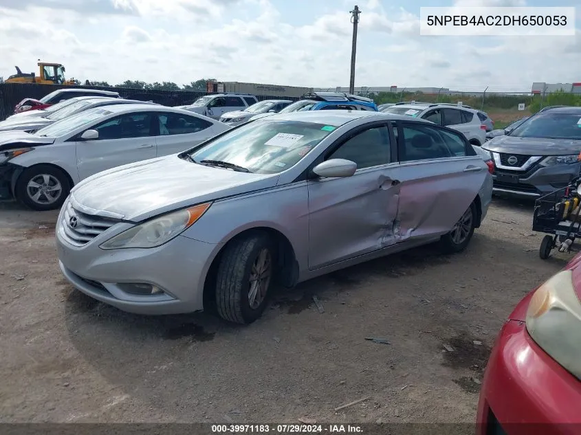 5NPEB4AC2DH650053 2013 Hyundai Sonata Gls