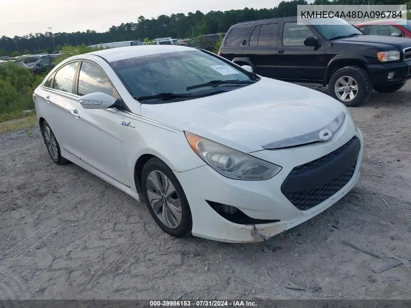 2013 Hyundai Sonata Hybrid Limited VIN: KMHEC4A48DA096784 Lot: 39986153