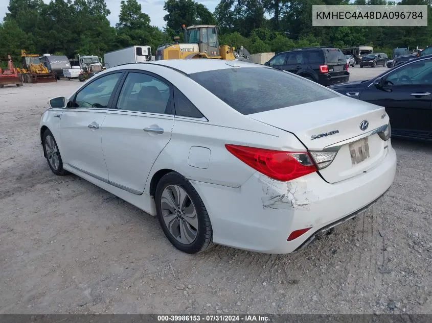 2013 Hyundai Sonata Hybrid Limited VIN: KMHEC4A48DA096784 Lot: 39986153