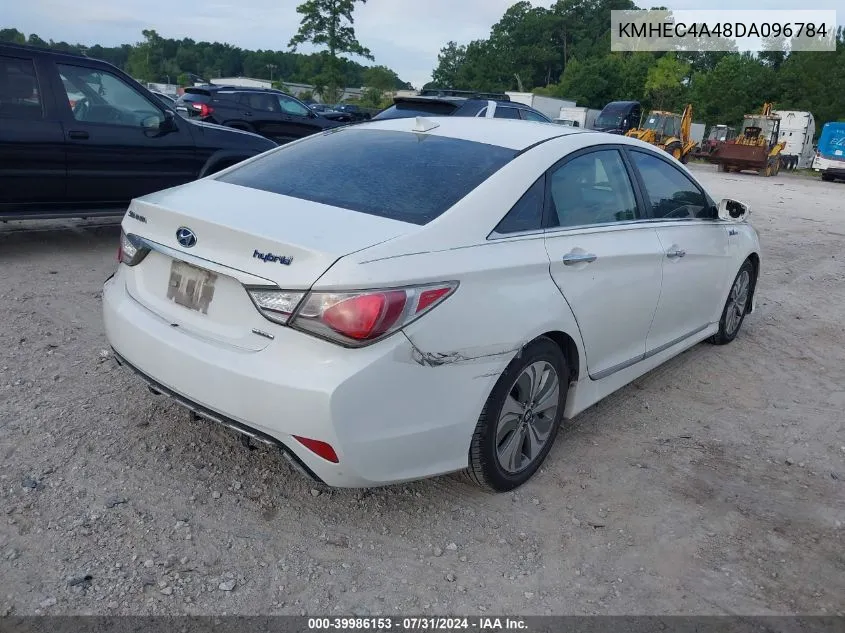 2013 Hyundai Sonata Hybrid Limited VIN: KMHEC4A48DA096784 Lot: 39986153