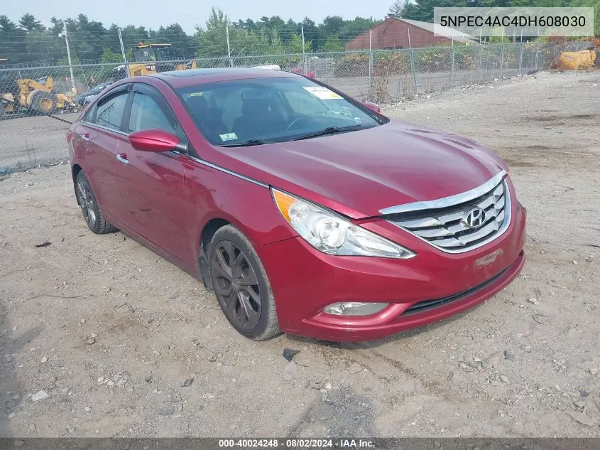 2013 Hyundai Sonata Se VIN: 5NPEC4AC4DH608030 Lot: 40024248