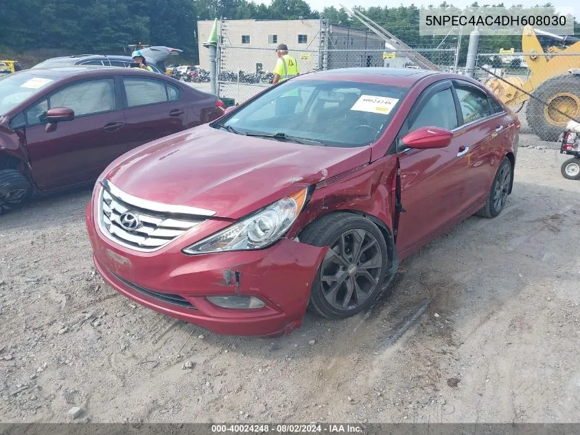 2013 Hyundai Sonata Se VIN: 5NPEC4AC4DH608030 Lot: 40024248