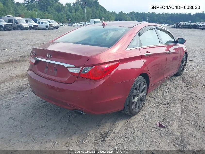 5NPEC4AC4DH608030 2013 Hyundai Sonata Se