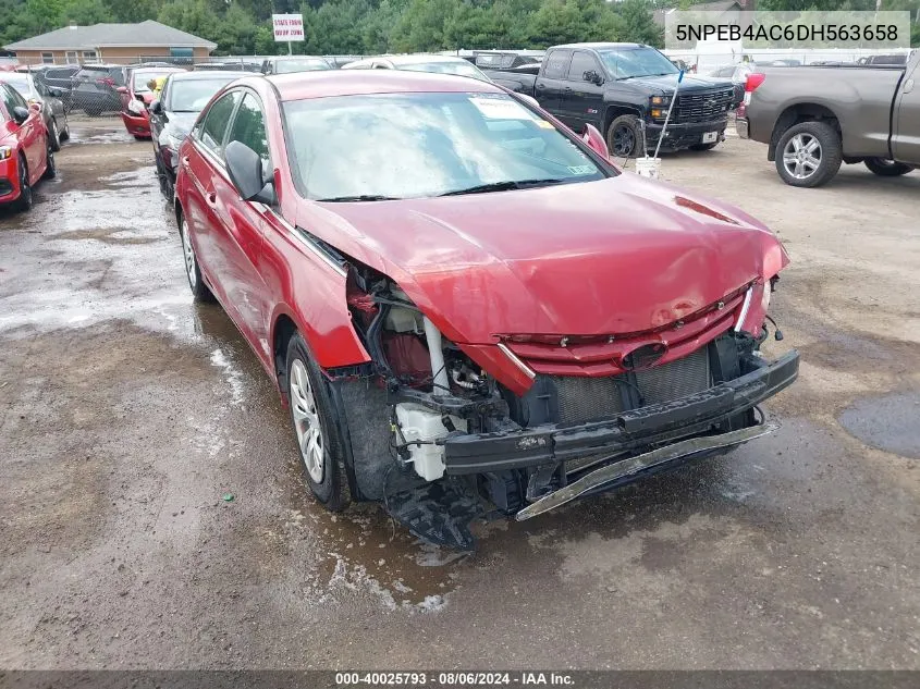 5NPEB4AC6DH563658 2013 Hyundai Sonata Gls