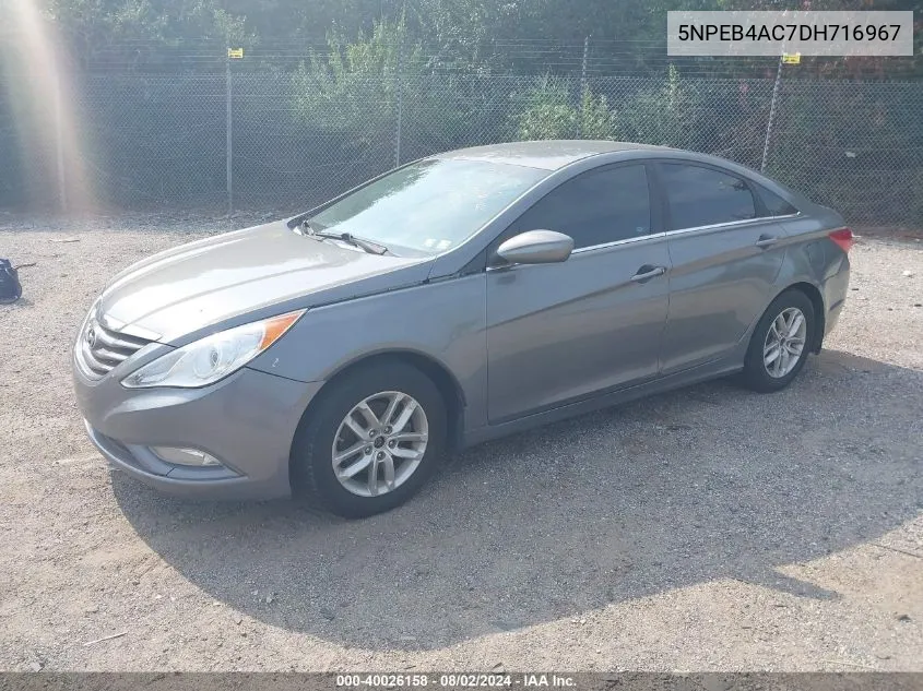 5NPEB4AC7DH716967 2013 Hyundai Sonata Gls