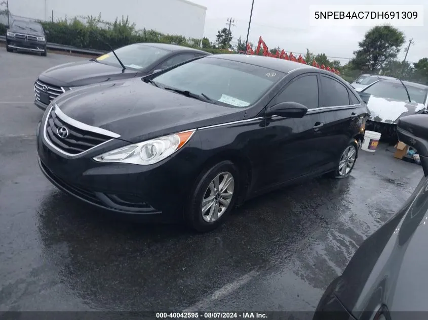 5NPEB4AC7DH691309 2013 Hyundai Sonata Gls