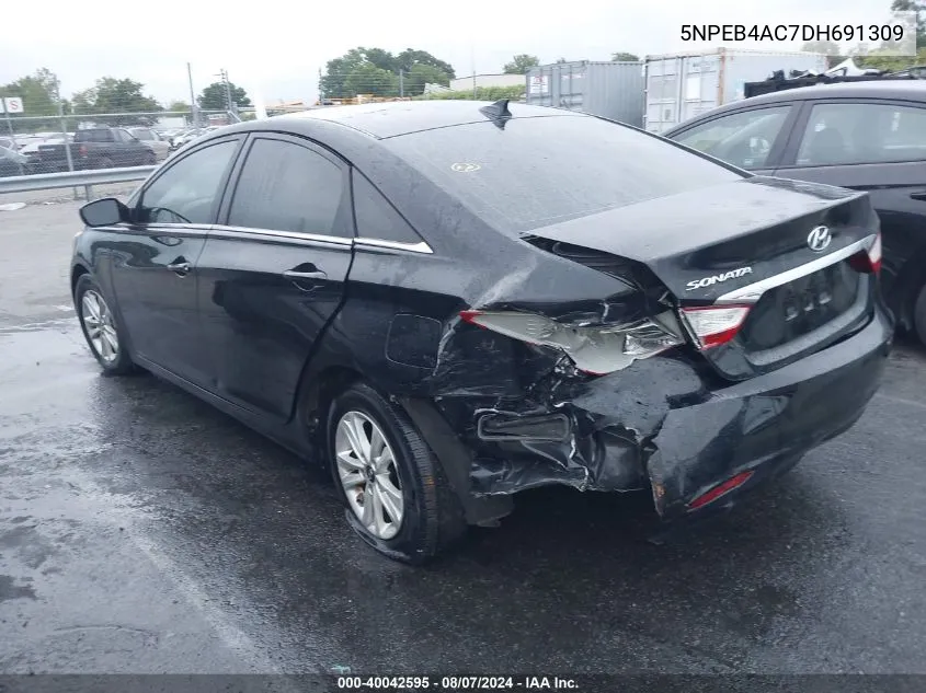 5NPEB4AC7DH691309 2013 Hyundai Sonata Gls