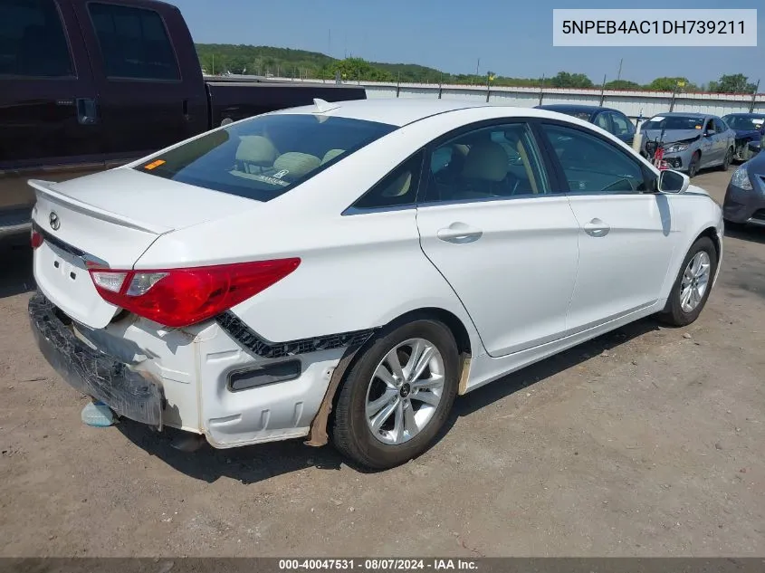 5NPEB4AC1DH739211 2013 Hyundai Sonata Gls