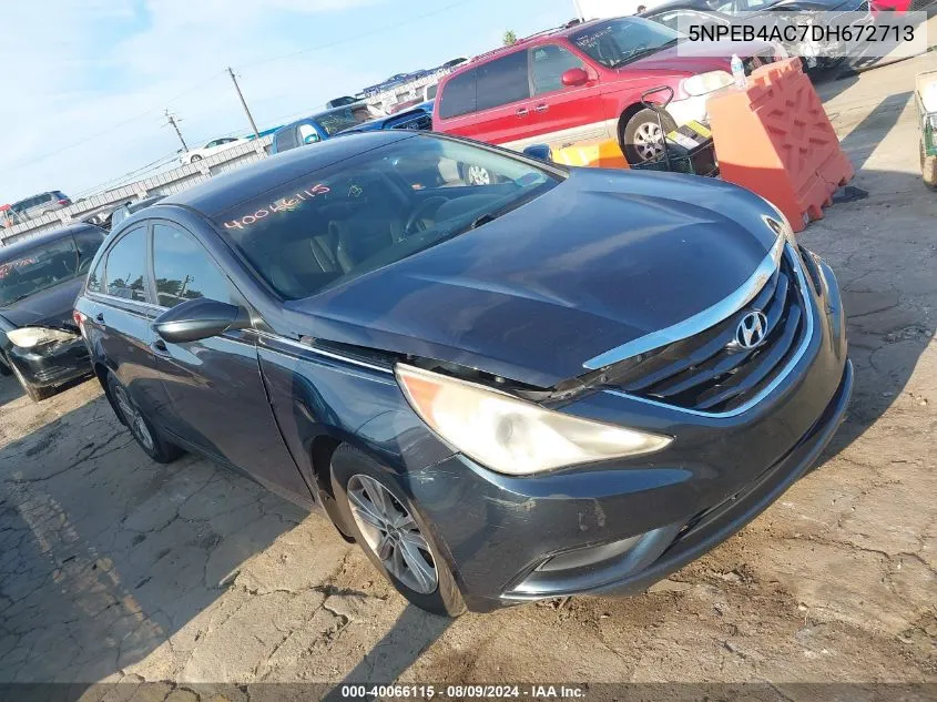 5NPEB4AC7DH672713 2013 Hyundai Sonata Gls