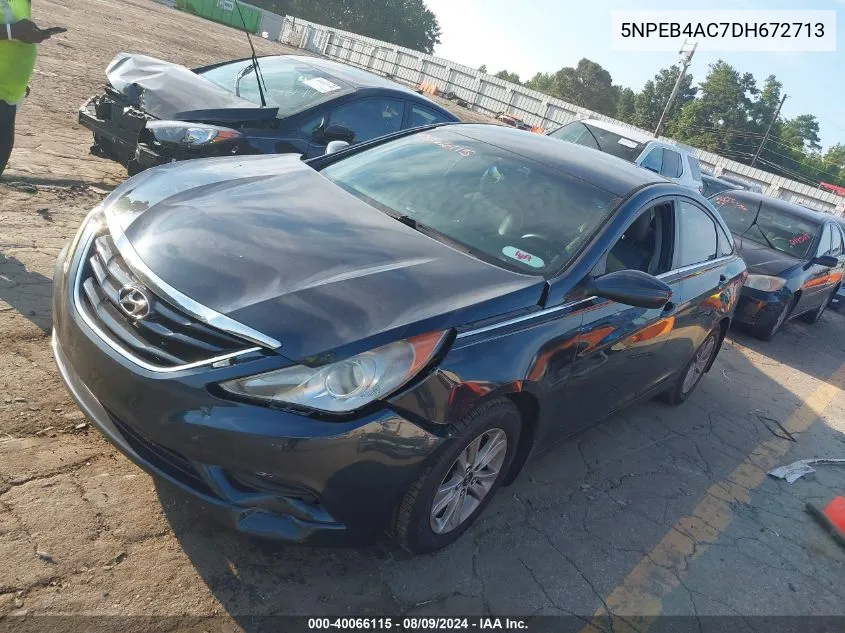 5NPEB4AC7DH672713 2013 Hyundai Sonata Gls