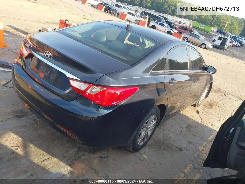 5NPEB4AC7DH672713 2013 Hyundai Sonata Gls